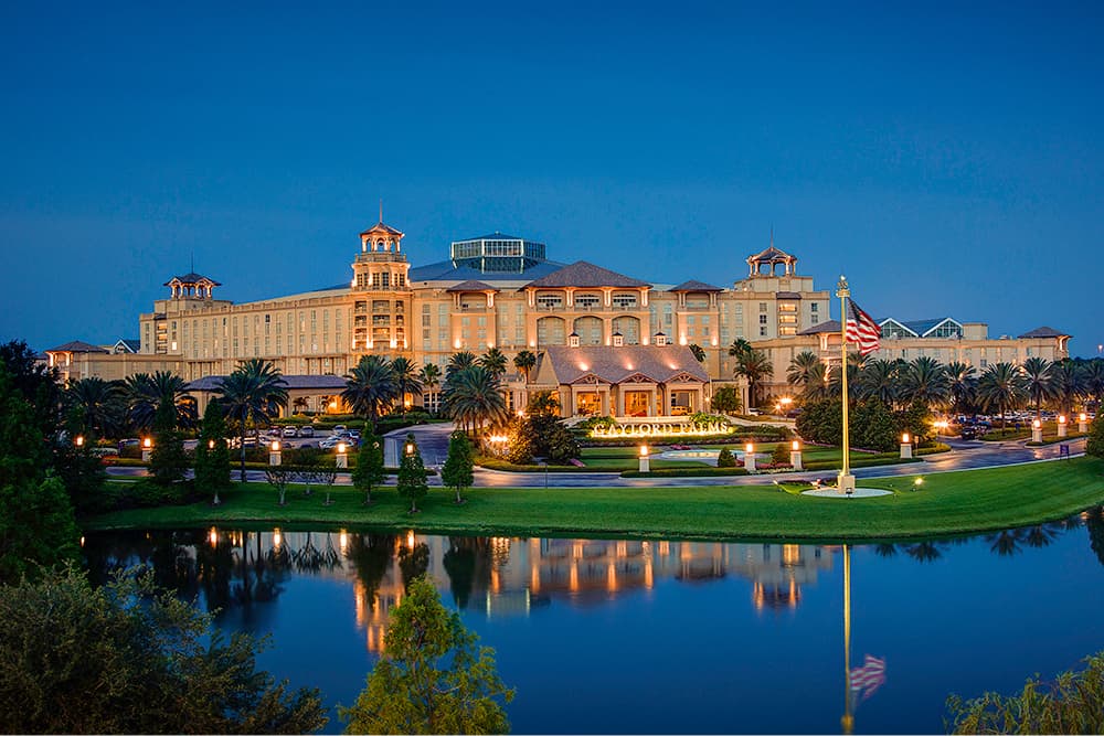 look at the Gaylord Palms Resort & Convention Center
