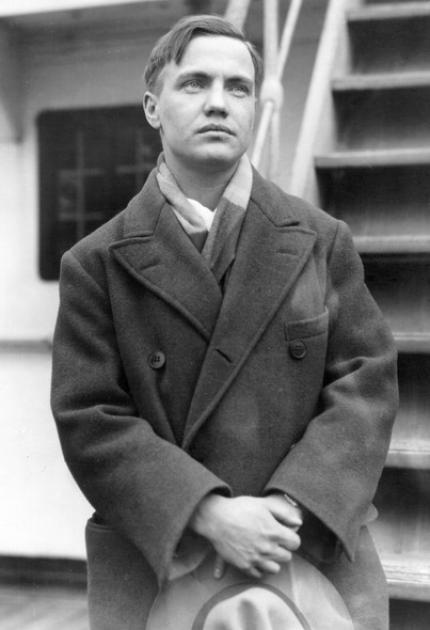 Composer/Inventor George Antheil black and white photo