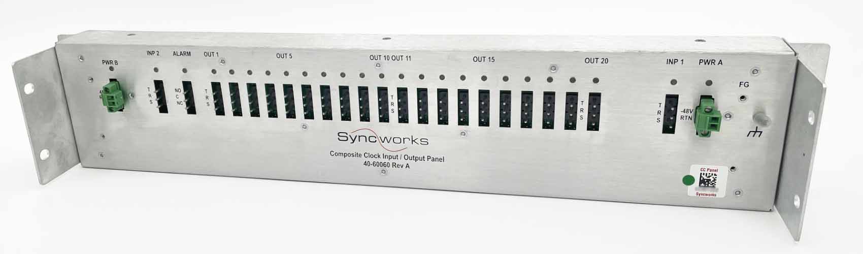 Syncworks Composite Clock Input/Output Expansion Panel | Syncworks