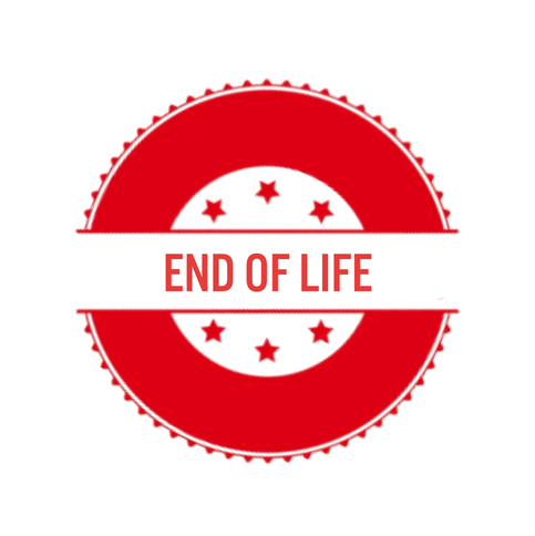 end of life badge